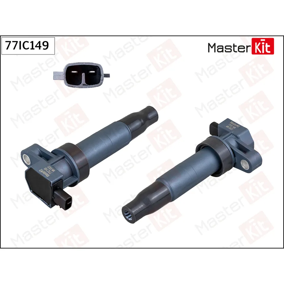Катушка зажигания HYUNDAI SANTA FE, KIA SORENTO 2.4 09- MASTERKIT 77IC149