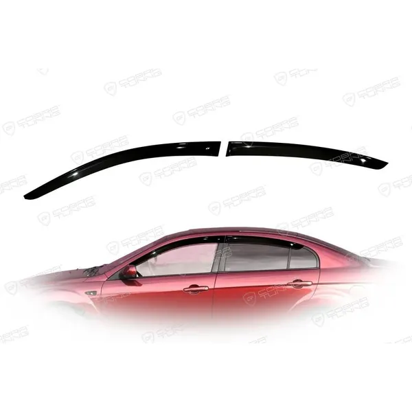 Дефлектора на окна Faw Besturn Sd (B50) 2008 деф.окон Cobra Tuning F10408