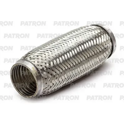 Гофра глушителя усиленная 55x200 InterLock AISI 304 PATRON ELVW55X200