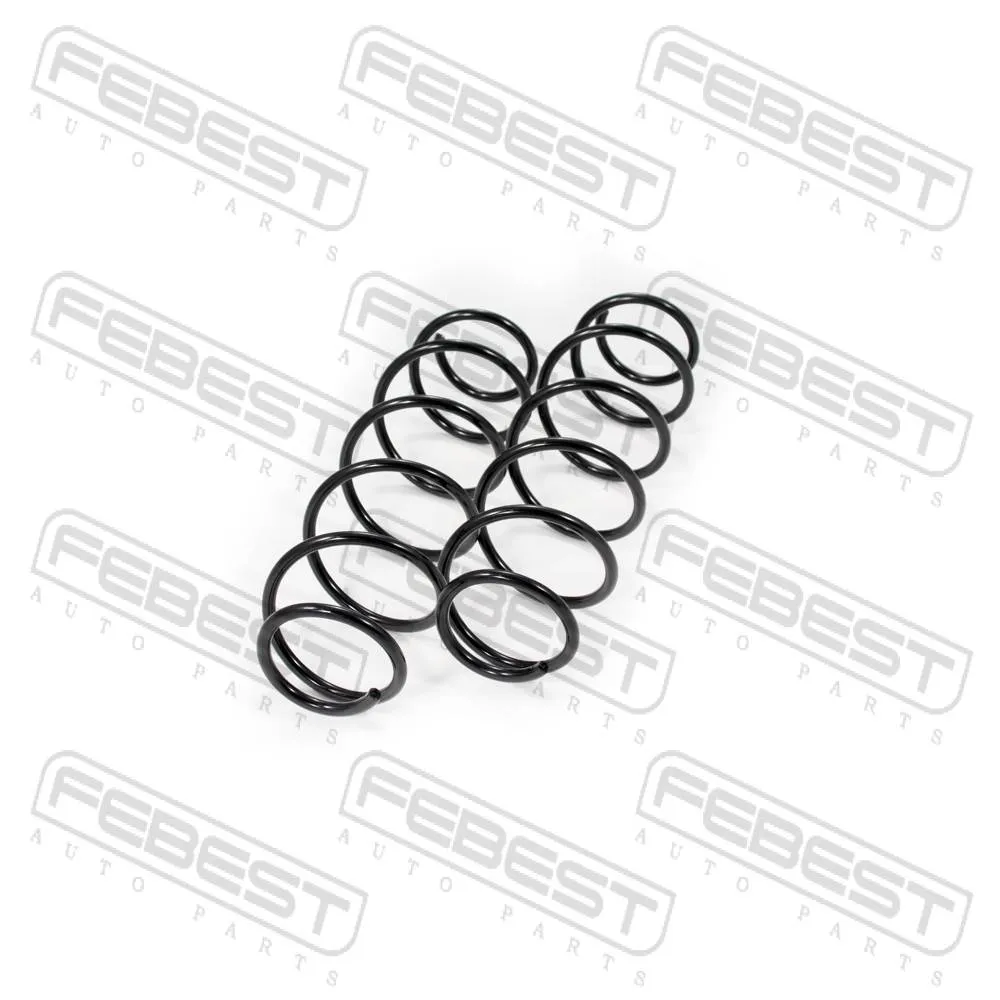 Пружина передняя комплект FEBEST 2508-003F-KIT