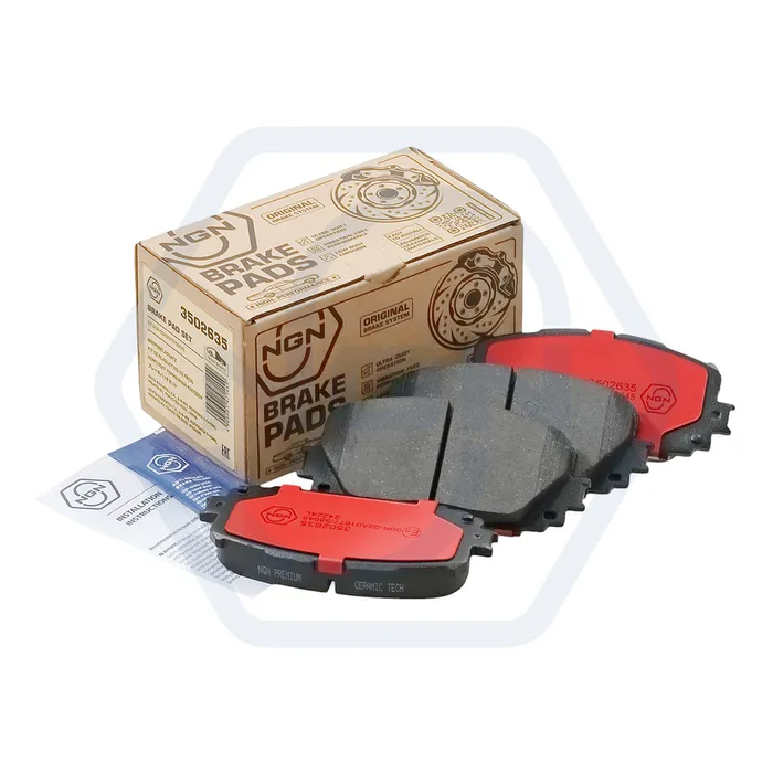 Колодки тормозные керамические, передние TOYOTA Yaris 06> NGN 3502635