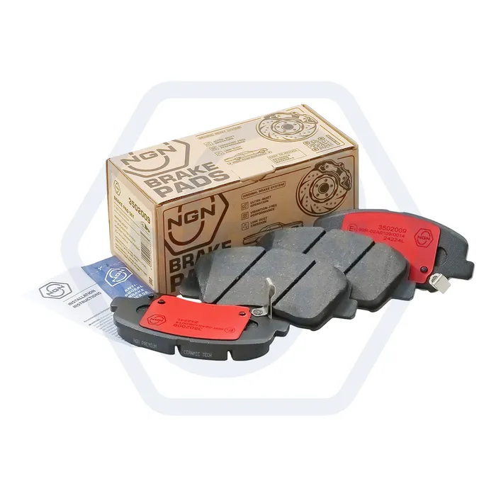 Колодки тормозные керамические, передние HYUNDAI Solaris 10>, KIA Rio III 11>, GEELY Atlas NGN 3502009