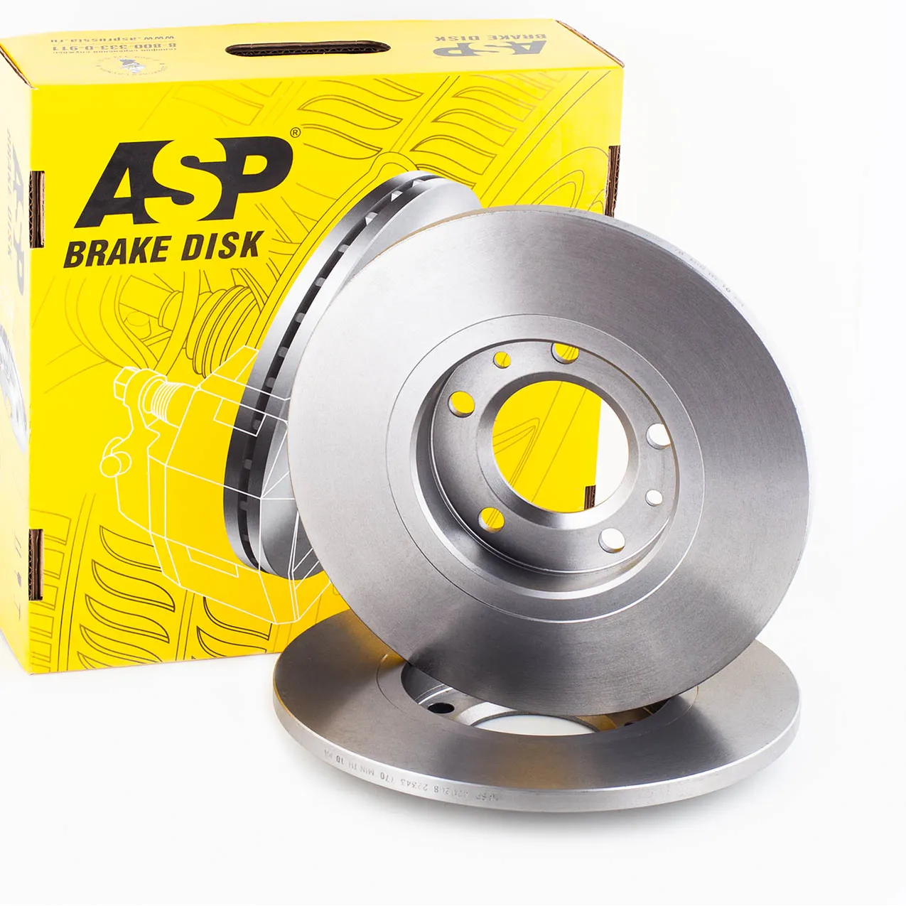 Диск тормозной задний PSA C4/308 13- задний D=268 ASP 420208