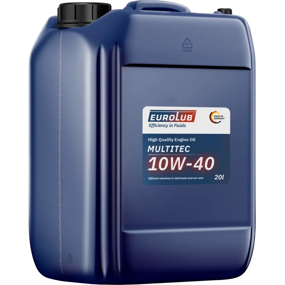 Масло моторное EUROLUB MULTITEC 10W40 CI-4 A3/B4/E7 п/с 20л, Euro 4,5, EUROLUB 317020