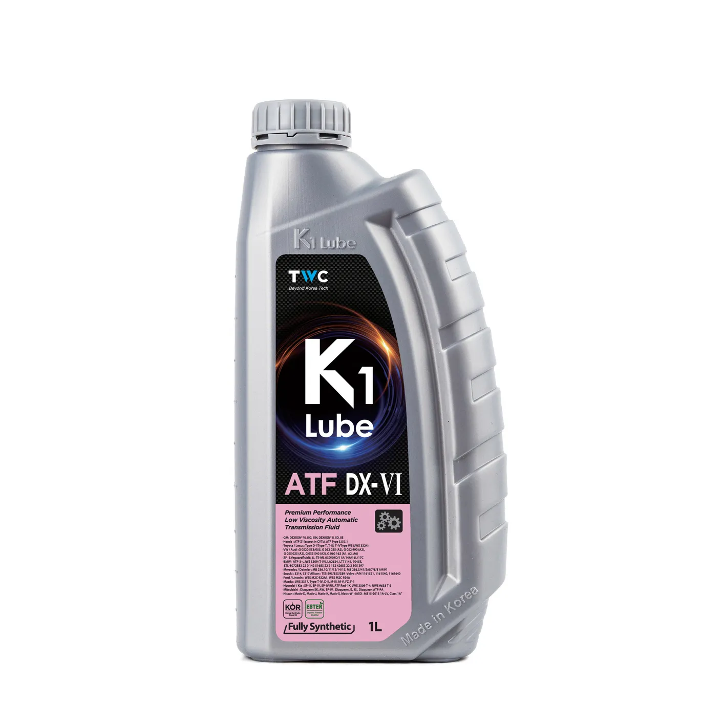 Масло трансмиссионное K1 Lube ATF DX-VI 1L K1 LUBE K4252AL1W1