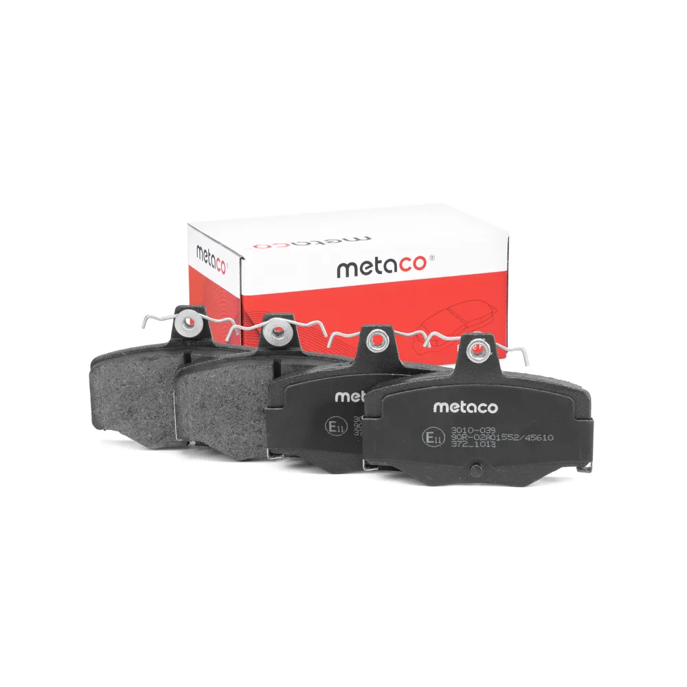 Колодки тормозные задние дисковые к-кт NISSAN PRIMERA P10/P11/WP11 Metaco 3010-039
