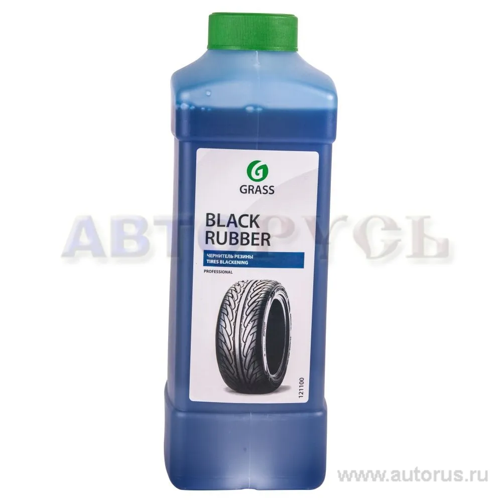 Чернитель резины на водной основе Black Rubber GRASS 1л 121100 GRASS 121100