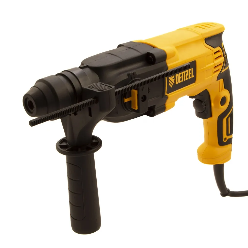 Перфоратор электрический RH-650-18, SDS-plus, 650 Вт, 2,0 Дж, 3 плюс 1 реж. Denzel 26603