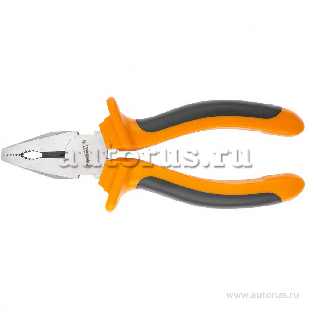 Плоскогубцы, Comfort, 180 мм, комбинированные шлифованные, двухкомпонентные рукоятки SPARTA 16968