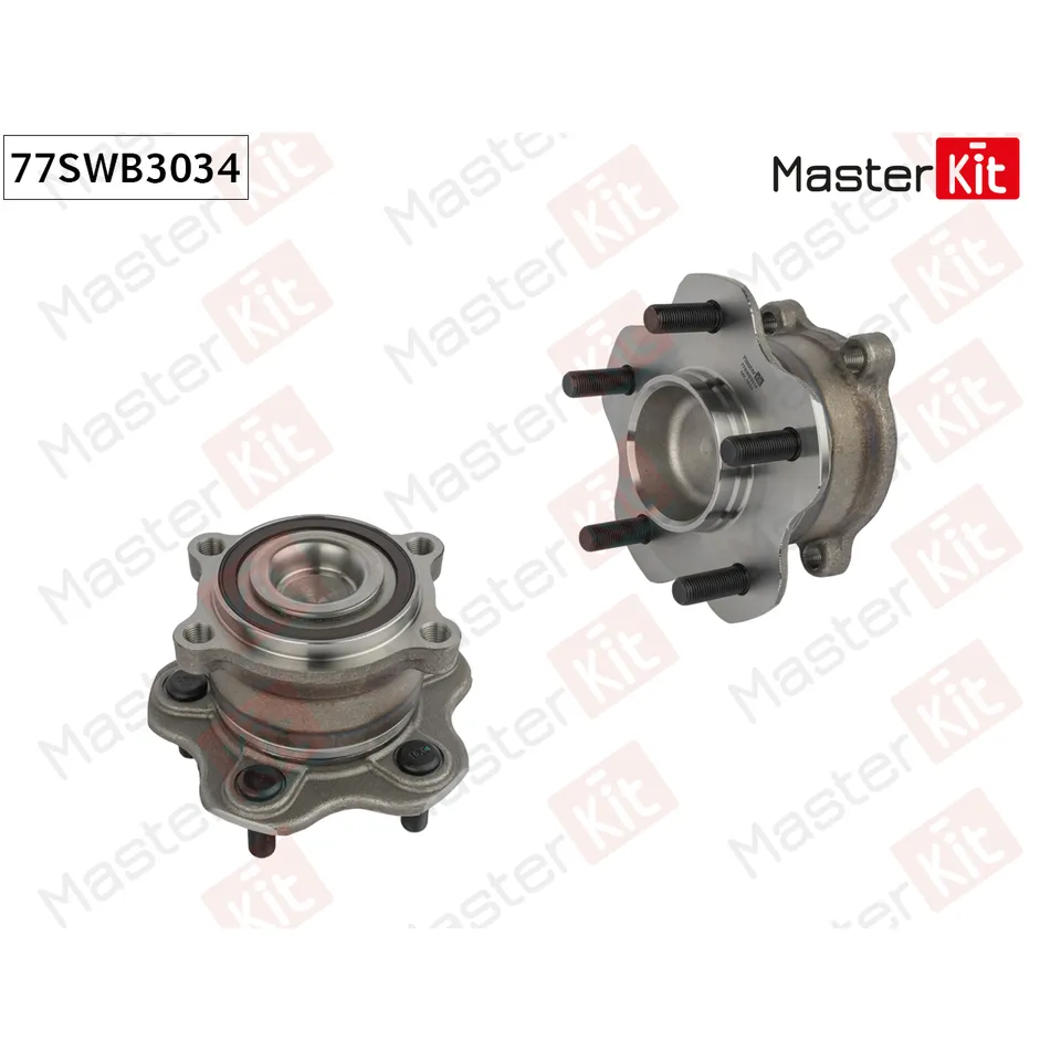 Ступица в сборе с подшипником зад. MASTERKIT 77SWB3034