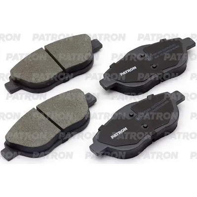 Колодки тормозные дисковые пер CITROEN PEUGEOT C3 / 2008 09- PATRON PBP260
