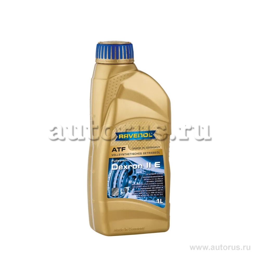 Трансмиссионное масло RAVENOL ATF Dexron II E (1л) new  1211103-001 (4014835732612)
