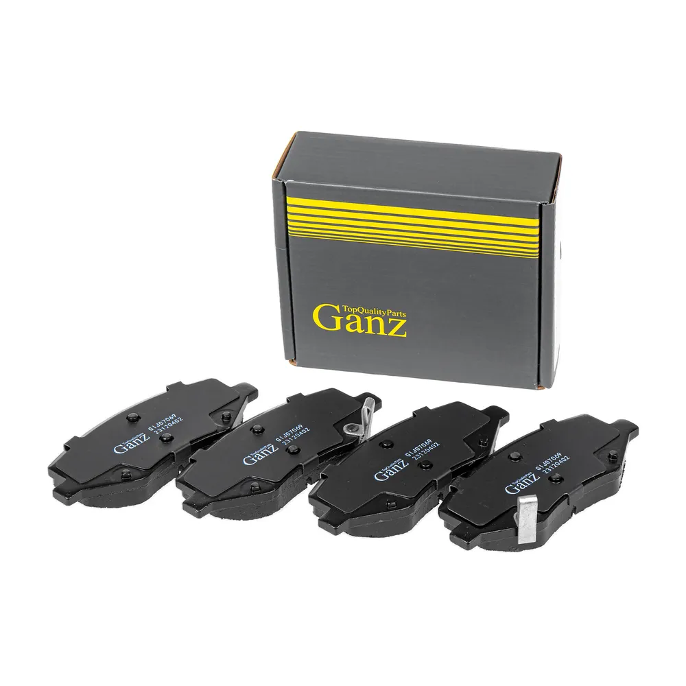 Колодки тормозные передние для JAC JS4 / МОСКВИЧ 3 GANZ GIJ07069