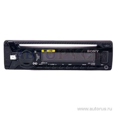 Проигрыватель CD,MP3 SONY CDX-G1000U, 4x55вт, USB