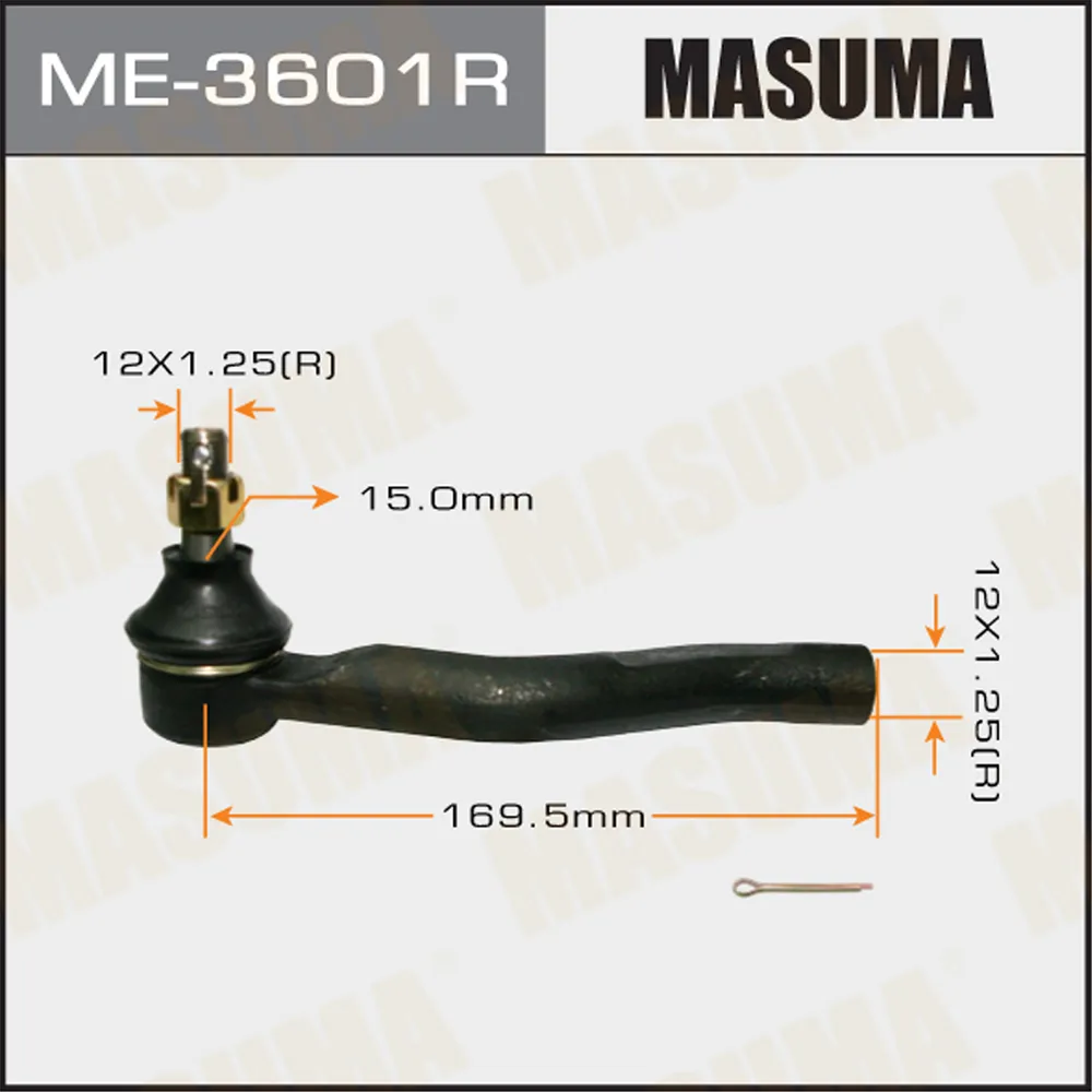 Наконечник рулевой R TOYOTA ECHO MASUMA ME-3601R