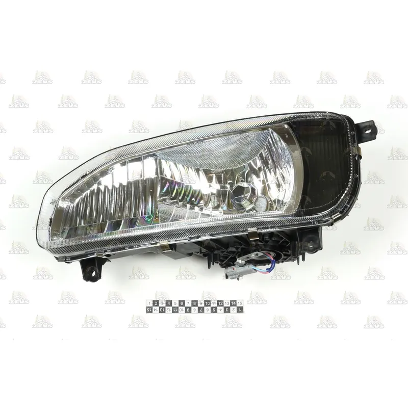 Фара левая ZEVS 02-6001 L