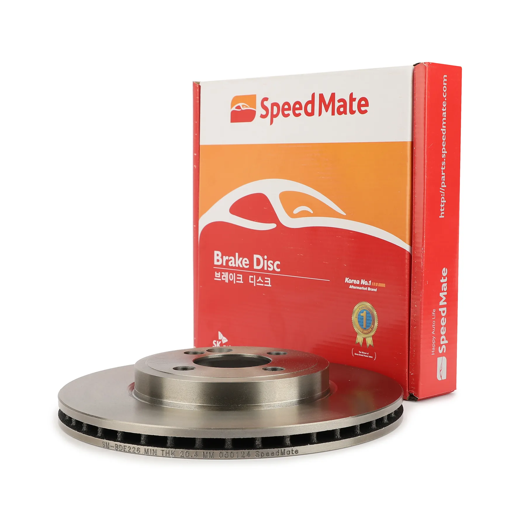 Диск тормозной передний MINI R55,R56,R57,R58,R59 SPEEDMATE SM-BDE226