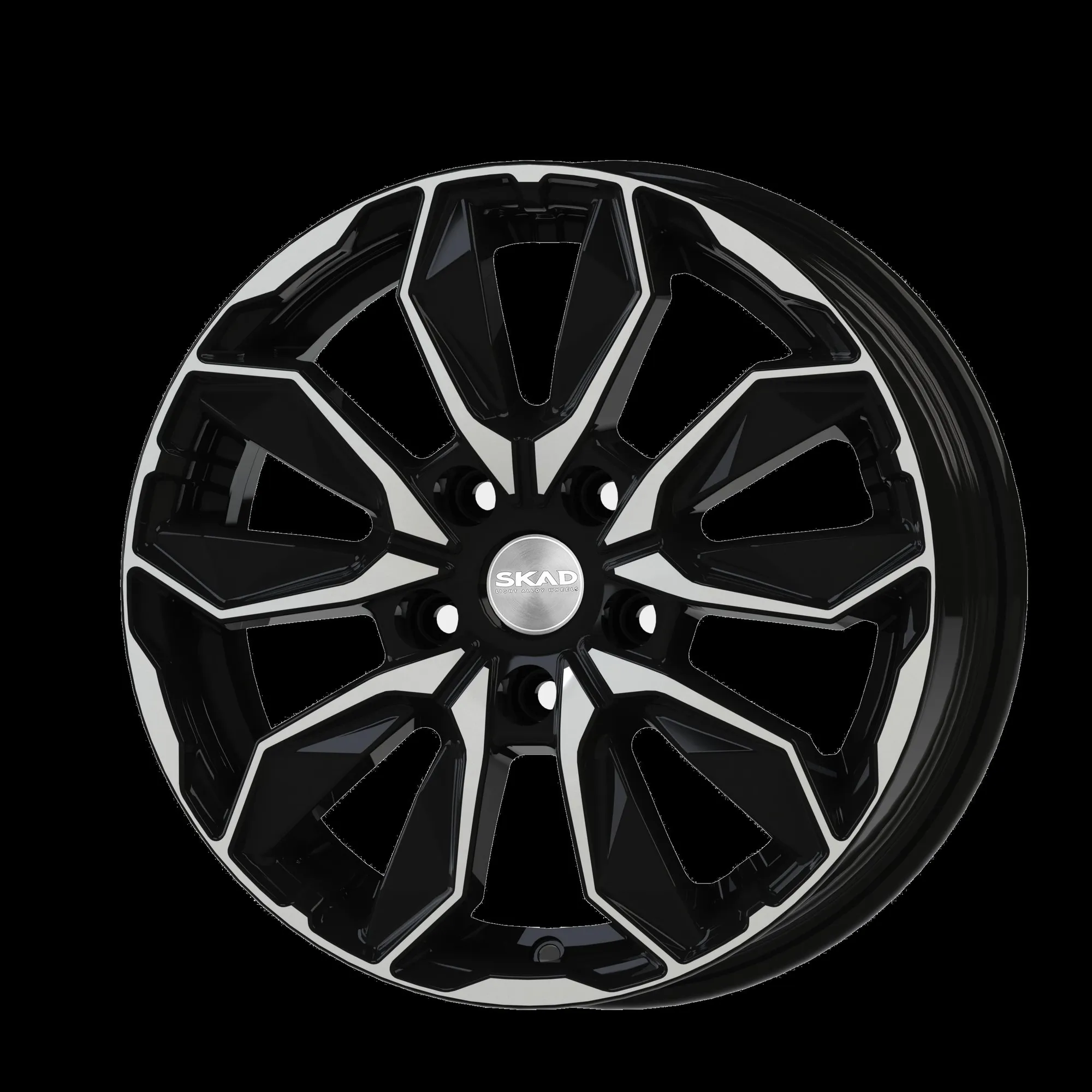 Диск литой R16 6J 4x100/60.1 ET45 СКАД Сочи алмаз 3160105