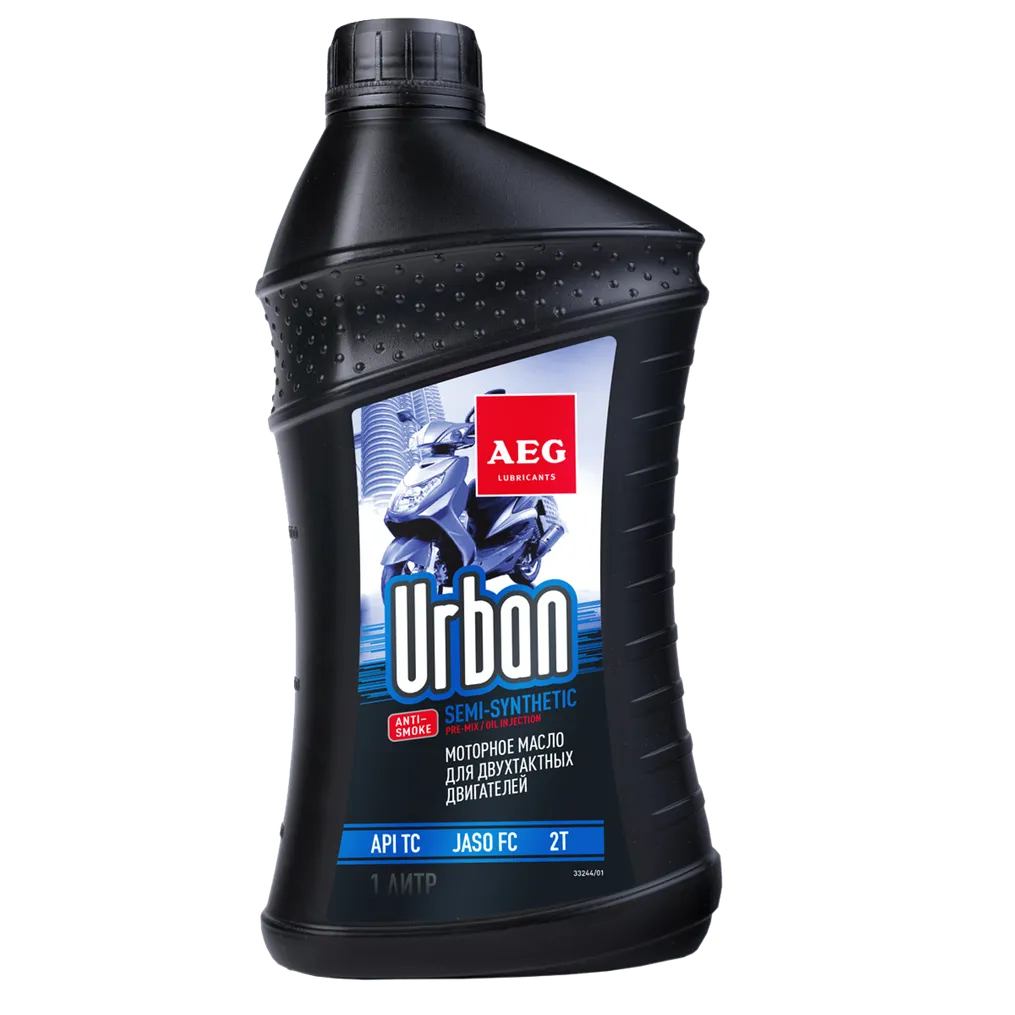 Масло моторное AEG Lubricants Urban полусинтетическое 1 л 33244