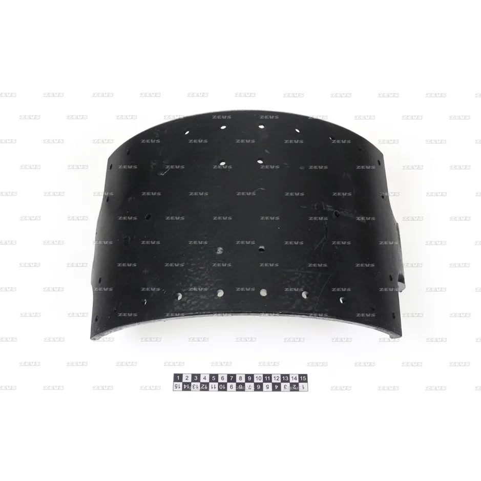 Тормозная колодка (без накладки) ZEVS BL1006