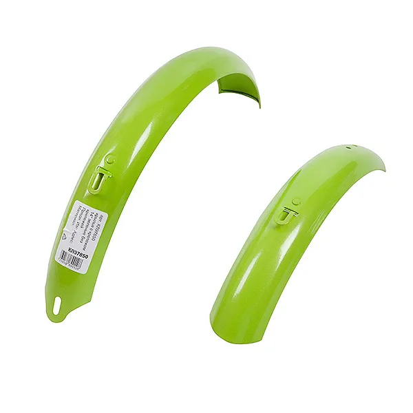 Крылья с крепежом 14 зеленые без крепежей Bike Parts КЛ97850