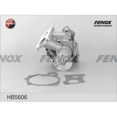 Помпа, водяной насос HYUNDAI Porter/MITSUBISHI Pajero/Sport all 2.5TDI FENOX HB5606