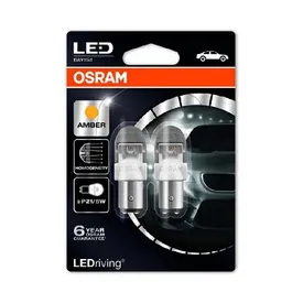 Лампа светодиодная 12V P21/5W 2/0,4W BAY15d OSRAM LEDRIVING 2 шт. блистер 1557YE-02B