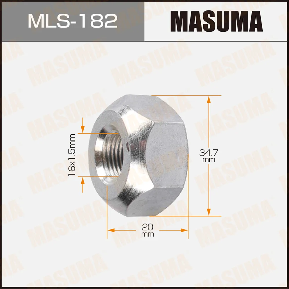 Гайка для грузовика MASUMA MLS-182