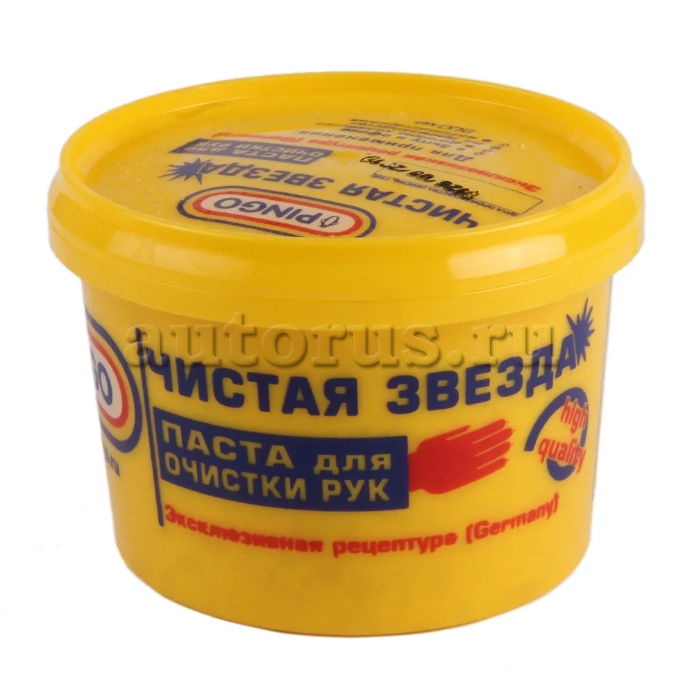 Очиститель рук, паста, банка 200 мл Чистая звезда PINGO 85010-3 PINGO 85010-3