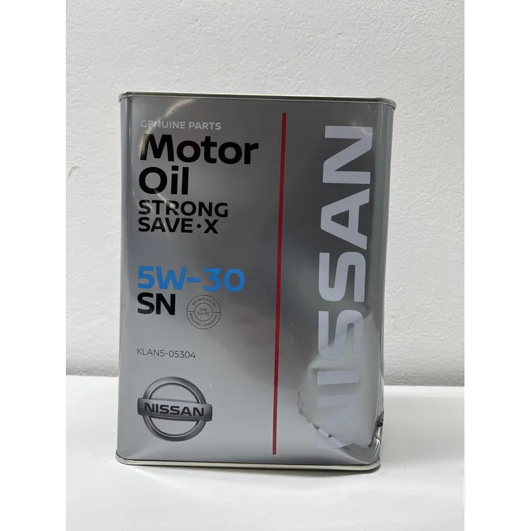 Масло моторное NISSAN STRONG SAVE X SN 5W-30 4 л УЦЕНКА! KLAN5-05304-N26