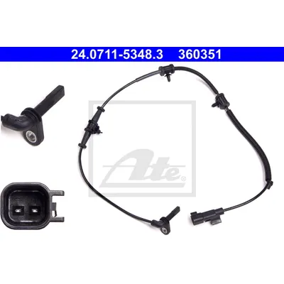 ДАТЧИК ABS OPL ASTRA J 09-AMPERA 11-CHV CRUZEORLANDO 09- ПЕР LR L800mm