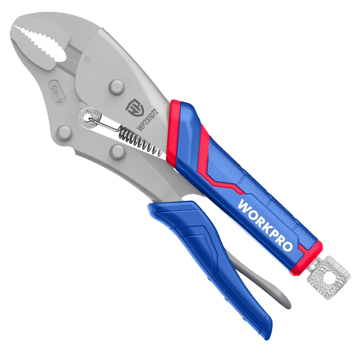 Клещи фиксирующие С-образные с плоским зажимом 130мм WP231072 WORKPRO WORKPRO WP231072