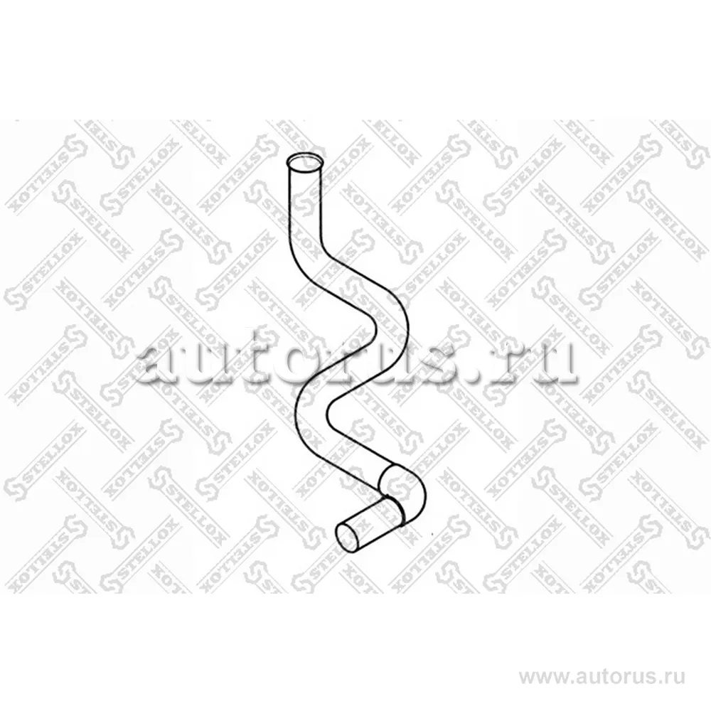 Труба глушителя RVI STELLOX 82-03608-SX