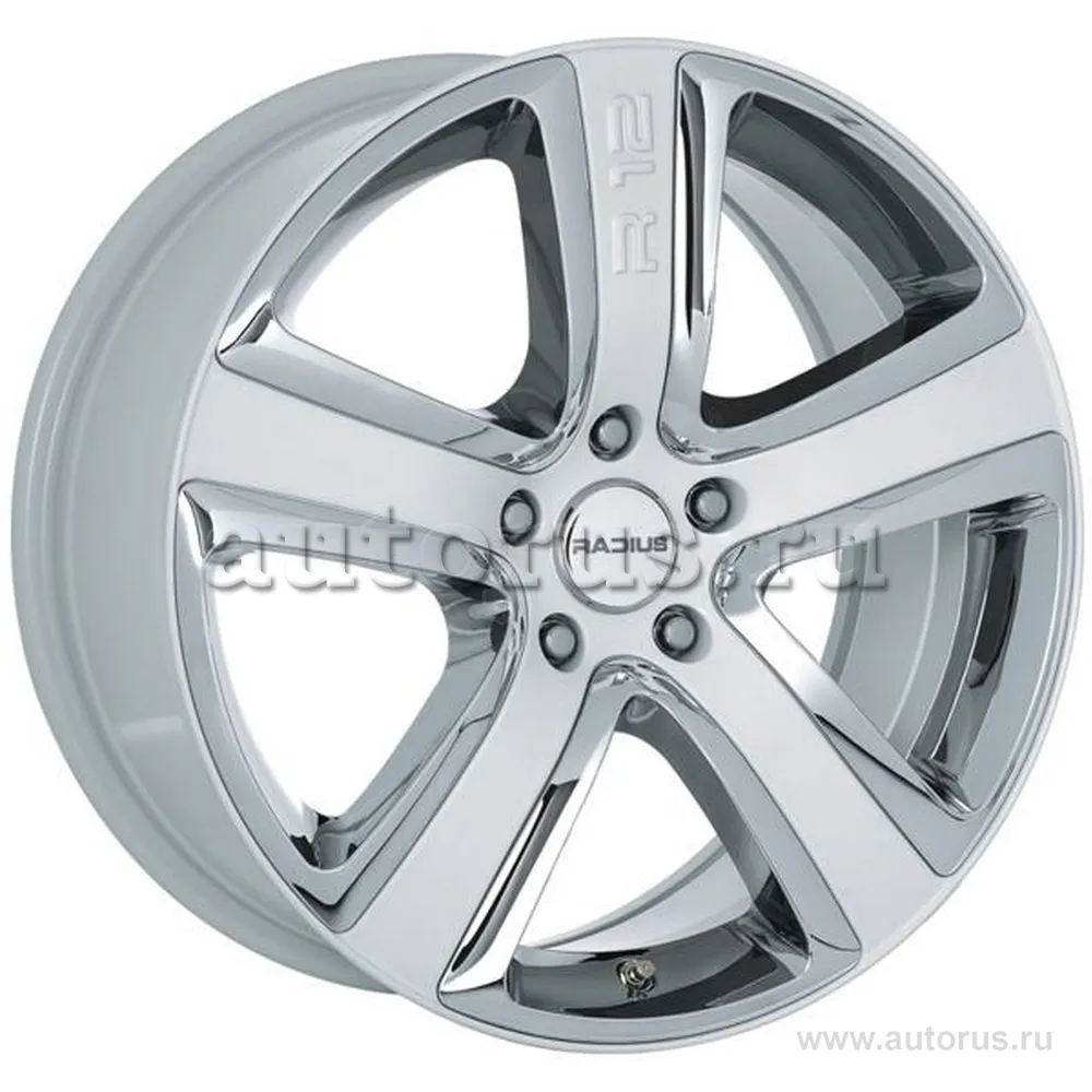 Диск литой R20 9J 5x120/72.5 ET25 RADIUS RS012 Silver Naked RS0129020AA5NI25GAX