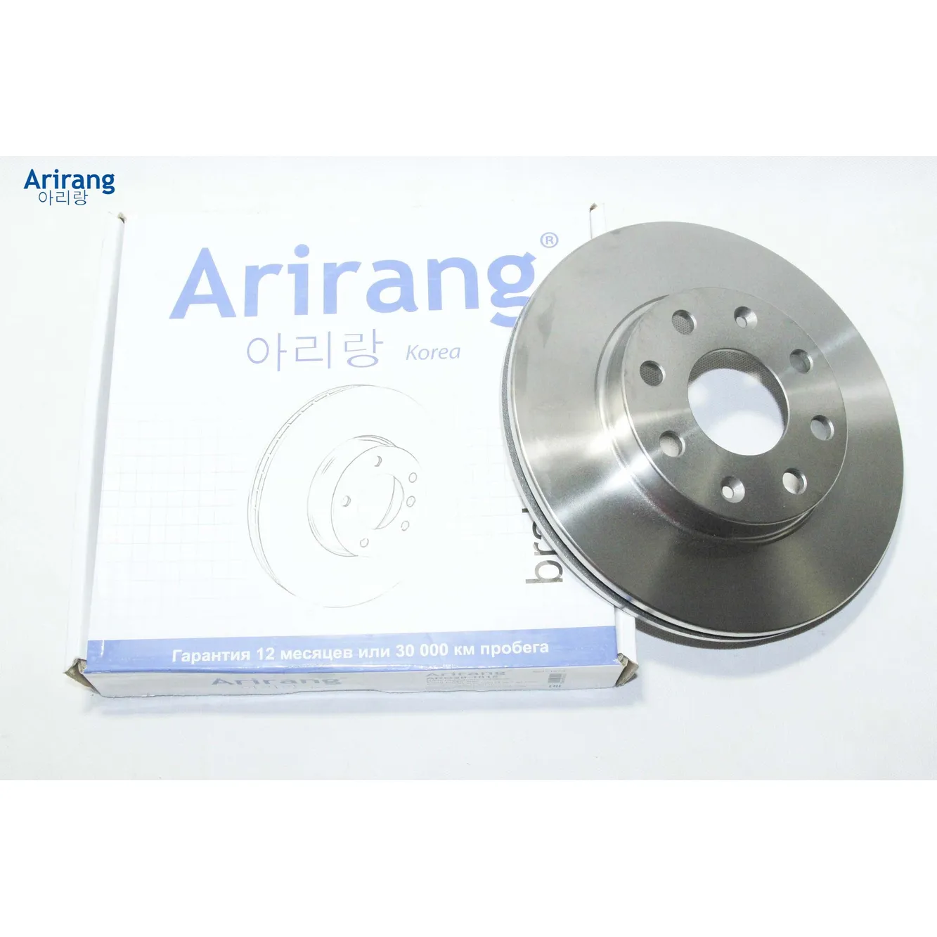Диск тормозной передний CHEVROLET AVEO T200 03-08 AVEO T250 06-17 SPARK ARIRANG ARG29-1015