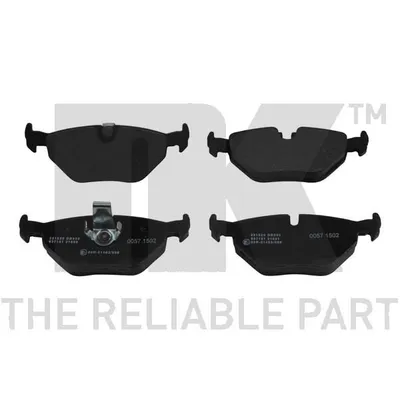 Колодки тормозные дисковые задние BMW 3 E46 E36) 90 NK 221520