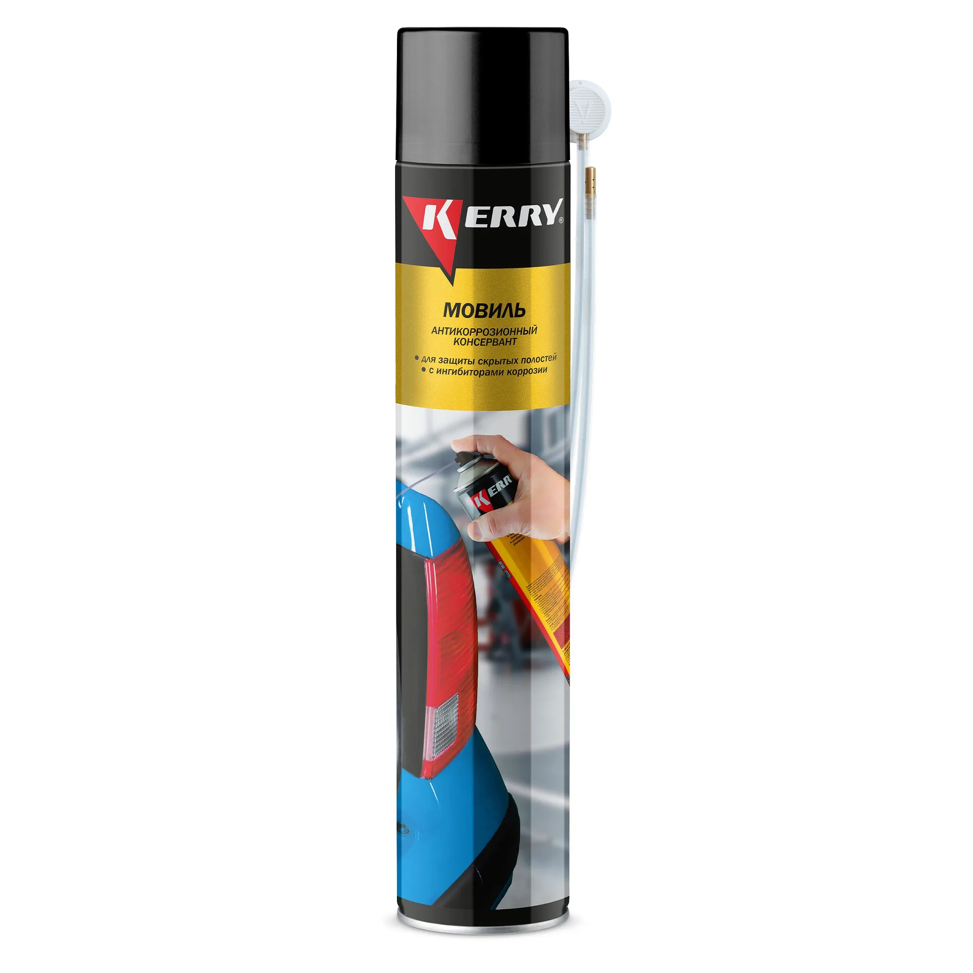 Мовиль, консервирующий состав, аэрозоль, 1 л. KERRY KR-948 KERRY KR-948