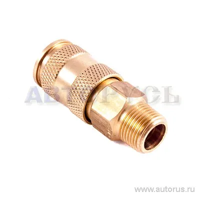 Соединитель быстросъемный 3/8 с наружной резьбой SUMAKE EC30M
