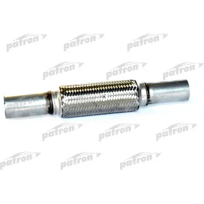 Гофра глушителя с трубой с обеих сторон 50x230 AISI 304 PATRON ELT50X230
