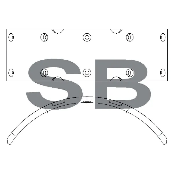 Накладка тормозная задняя, 1шт SANGSIN BRAKE SL053