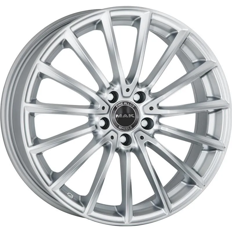 Диск литой R19 8J 5x112/66.6 ET48 MAK Komet Silver F8090KMSI48WS4X