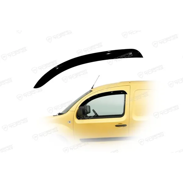 Дефлектора на окна Renault Kangoo II 3d 2009EuroStandard деф.окон Cobra Tuning RE12309