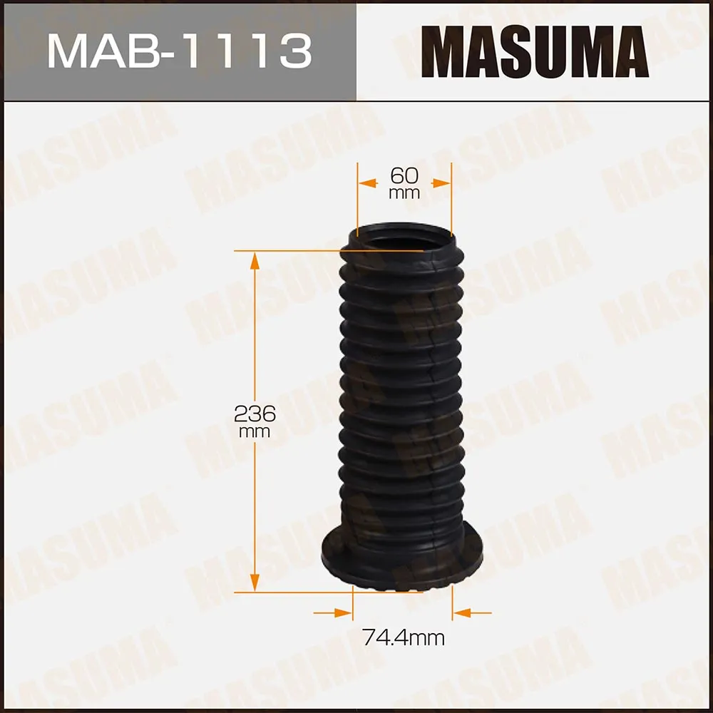 Пыльник амортизатора MASUMA MAB1113