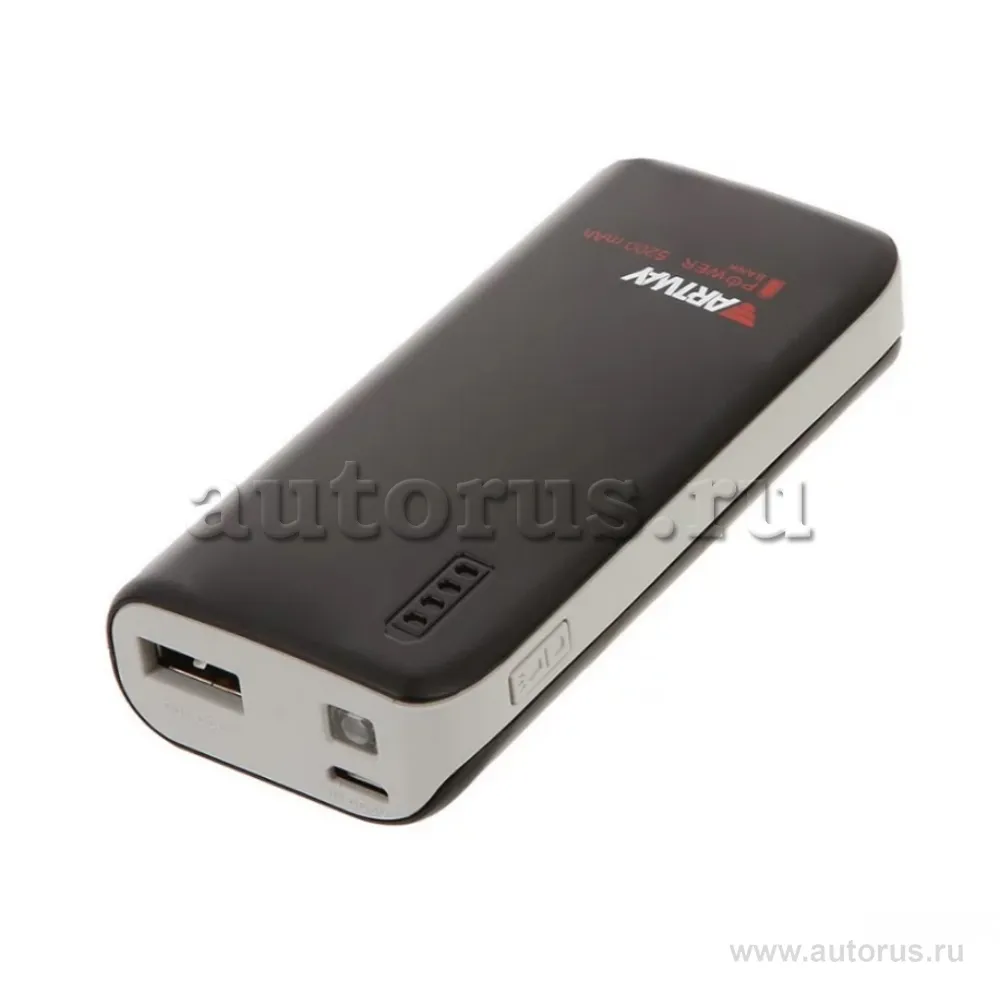 Внешний аккумулятор (power bank) Artway PB-5200 5200 мА-ч ,для моб. устройств