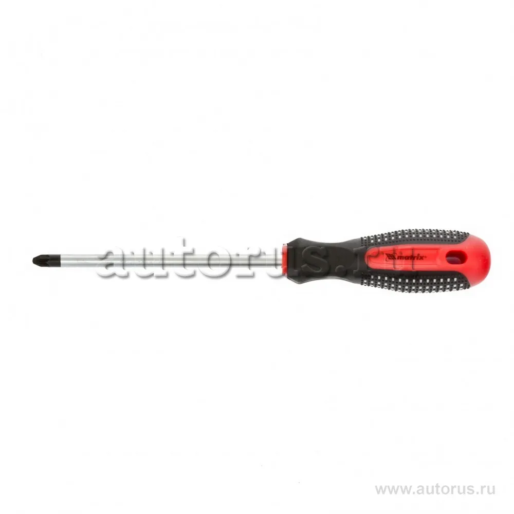 Отвертка Fusion, PZ 3x150 мм, CrV, 3-х компонентная рукоятка anti slip MATRIX 11405
