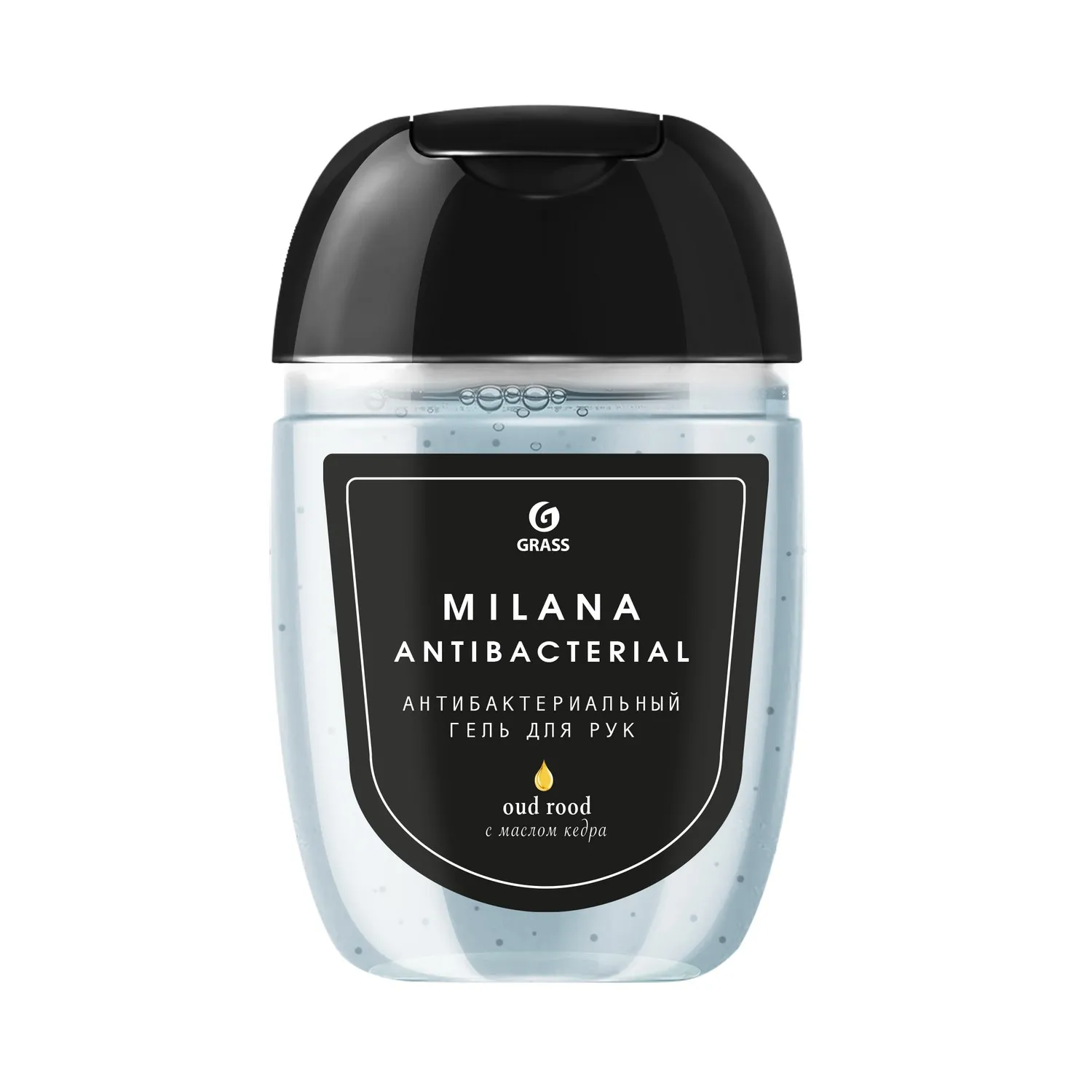 Гигиенический гель для рук Milana Oud rood 30 мл