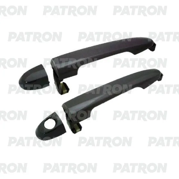 Ручка двери наружн передн лев Kia Soul 11-13 (хром) PATRON P20-0235L
