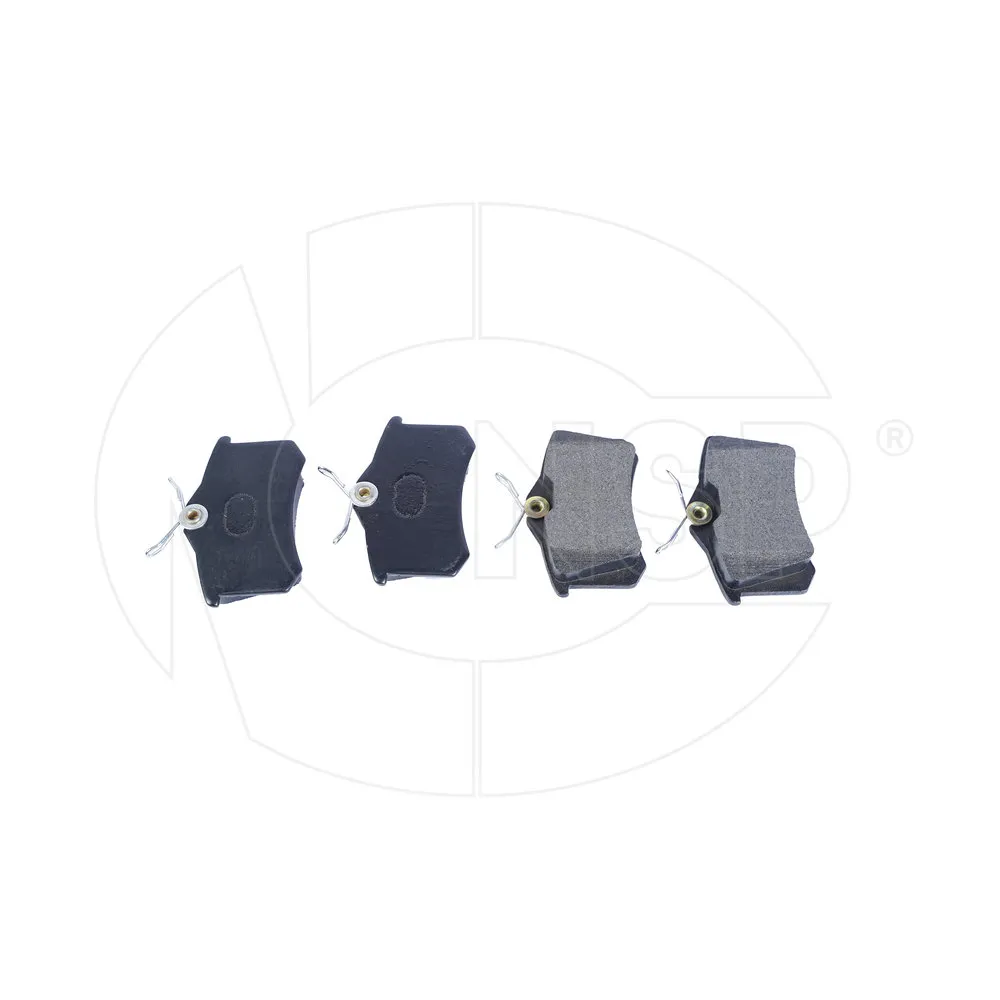 Колодки тормозные дисковые задние SKODA OCTAVIA A5 (05-13)/ RAPID I (14-20) NSP NSPRS7N21