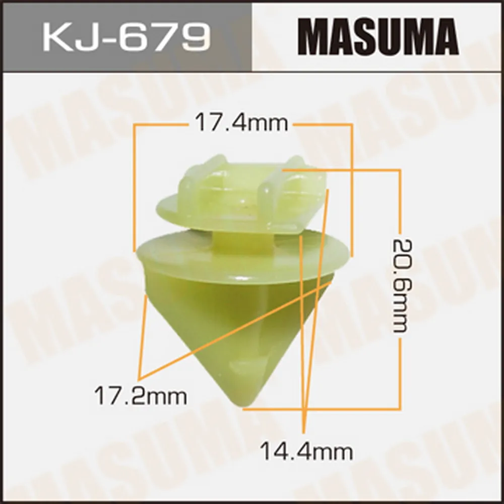 Клипса универс. MASUMA KJ-679