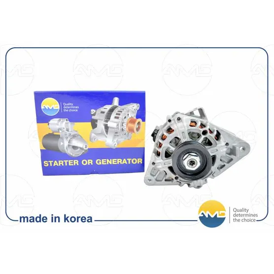 Генератор 37300-22600/AMD.EL131 (80А) AMD HYUNDAI (Accent LC) (1999-) (Elantra седан XD) (-2 AMD AMD.EL131